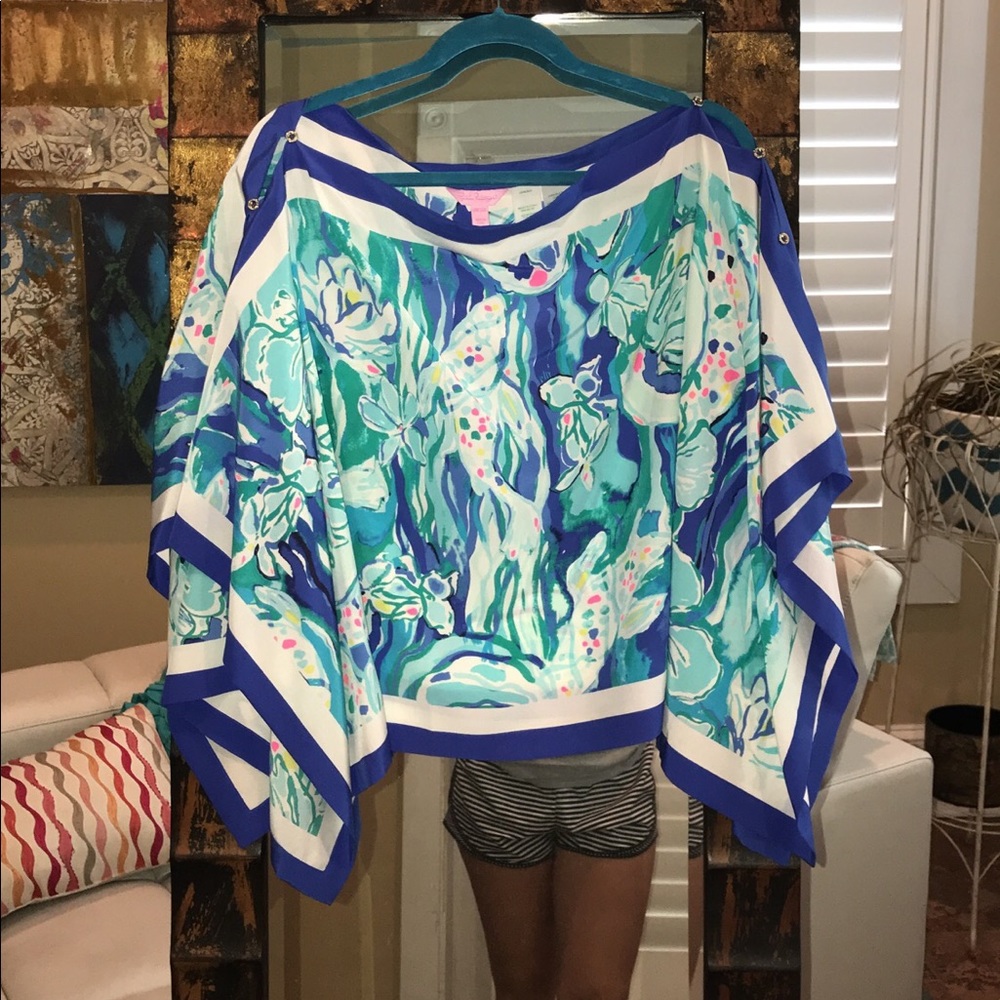 Lilly Pulitzer Poncho